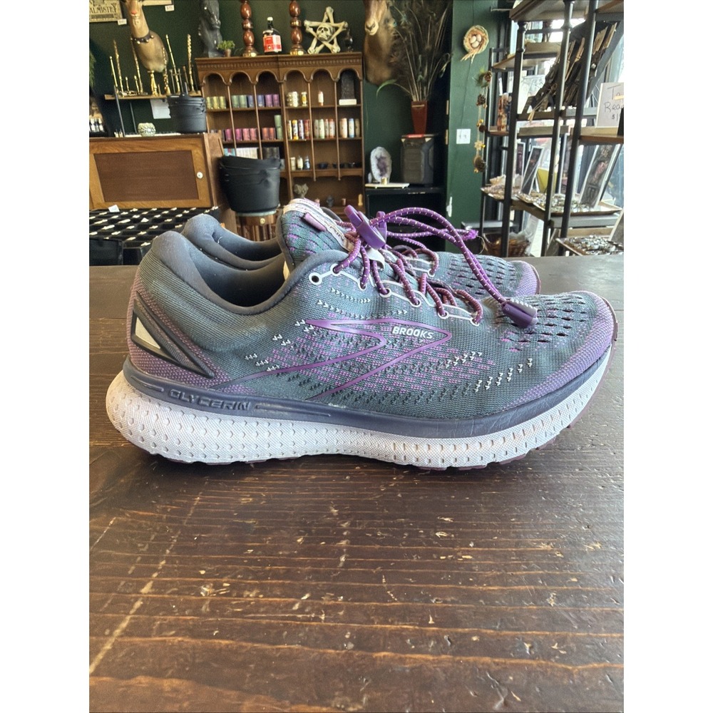 Brooks Glycerin 19 Women's Running Athletic Shoes Size 9.5 B (Medium) Purple - Picture 3 of 7